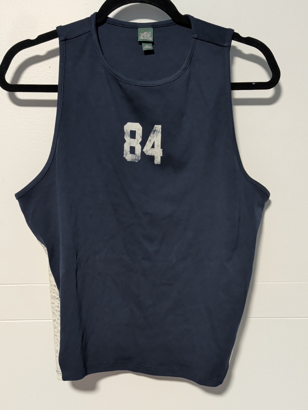 wild fable Navy '84' Graphic Tank